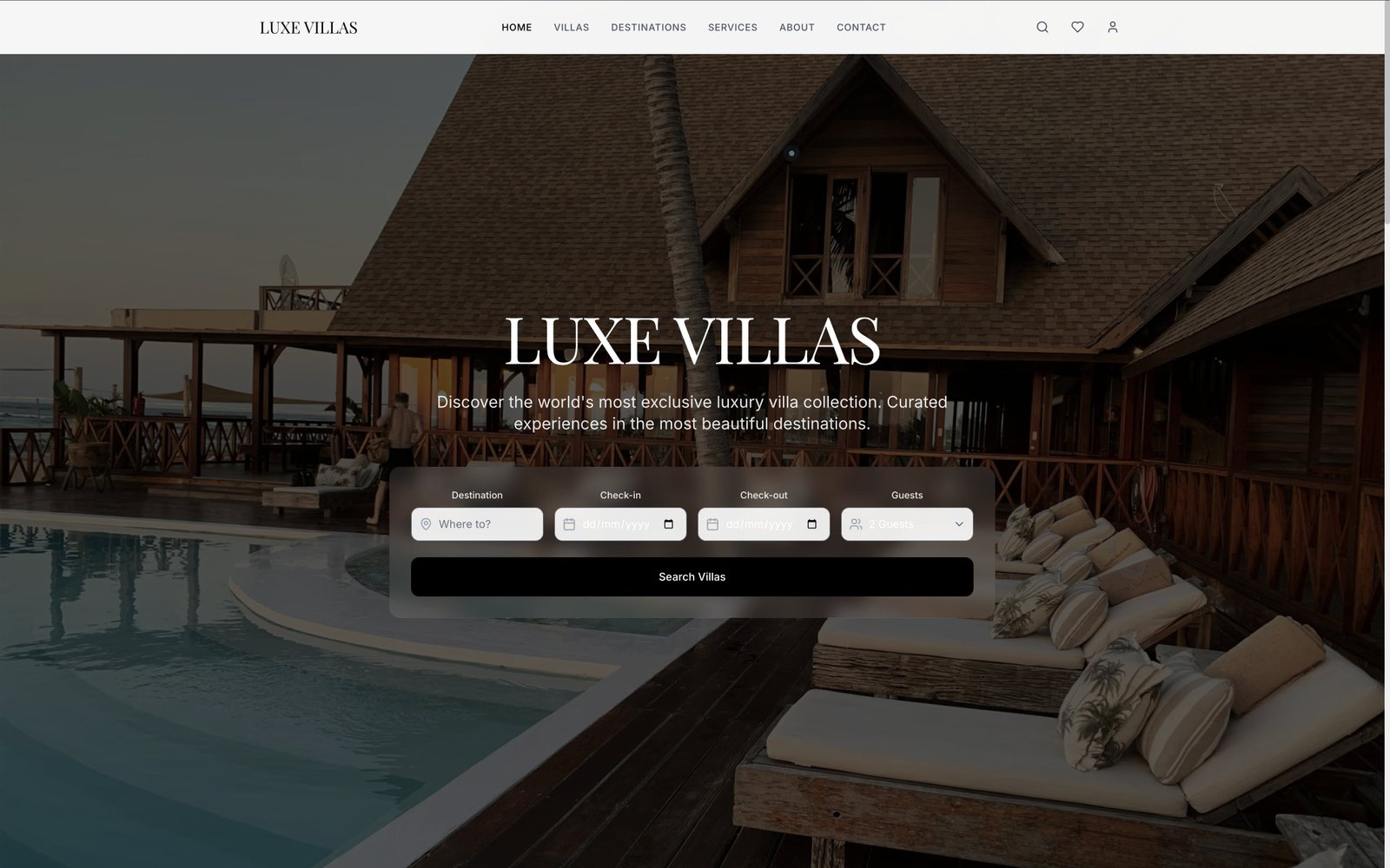 Luxe Villas - Luxury Villa Rental Platform